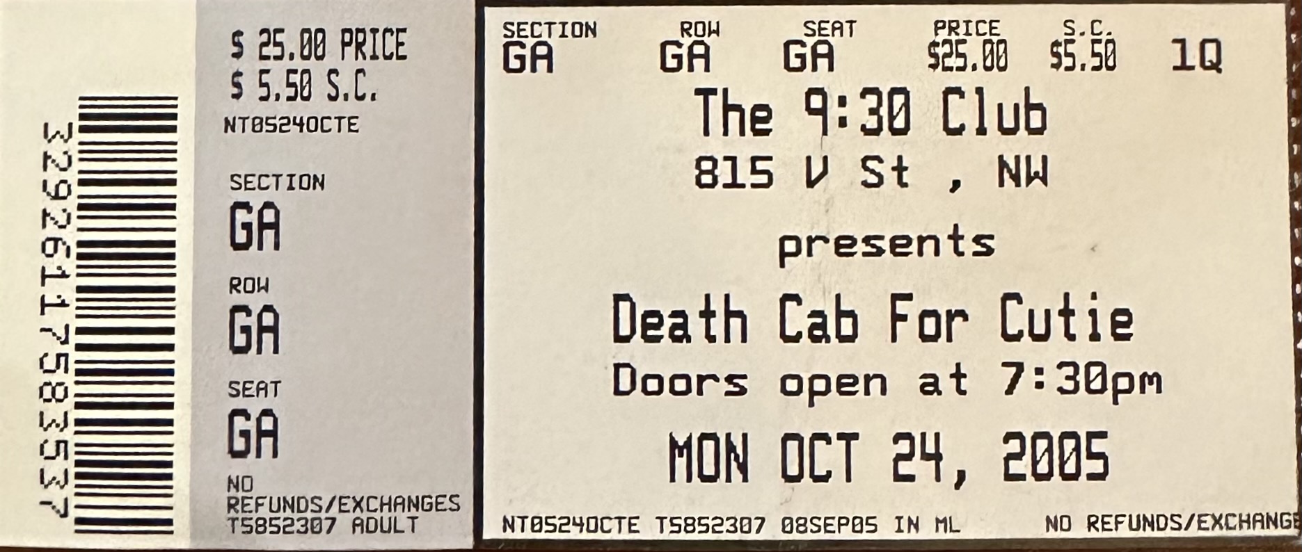 Deathcab for Cutie
