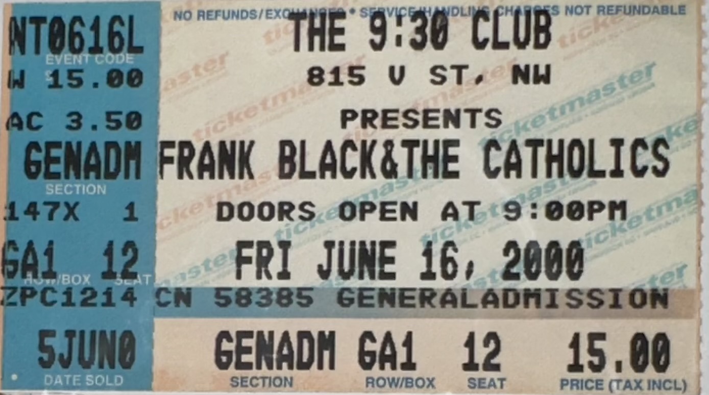 Frank Black and the Catholics