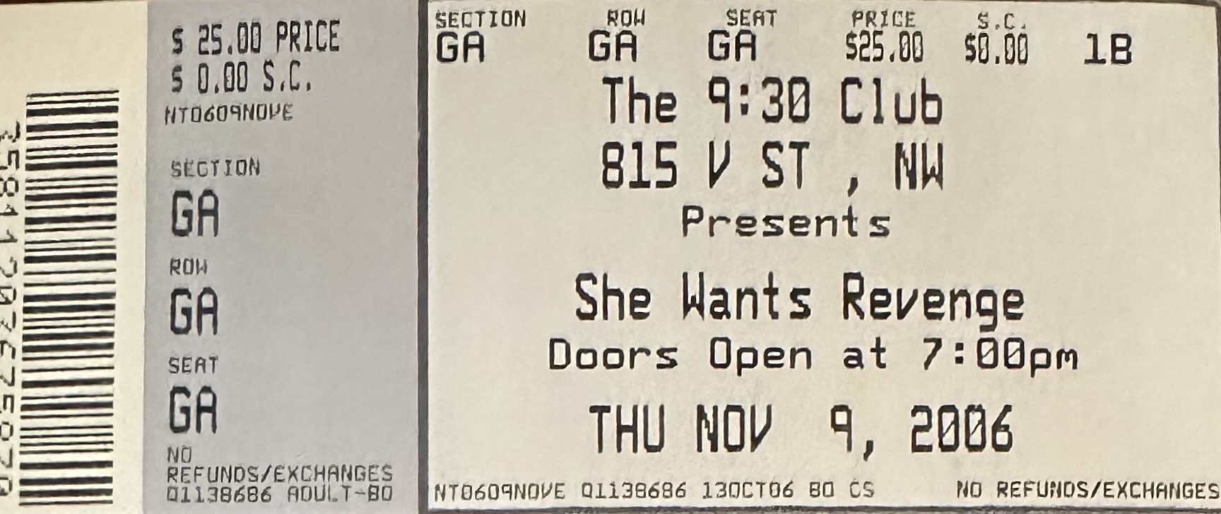 She Wants Revenge